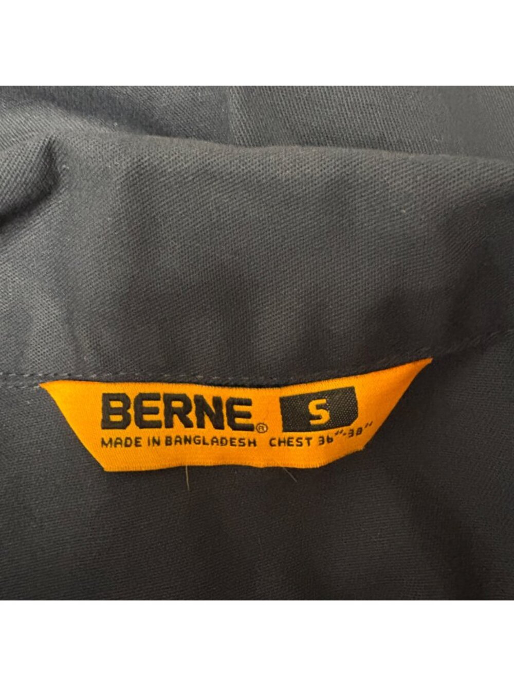 Berne Coveralls Mens Size Small Chest 36-38in Durable Navy Durable Workwear NEW - Picture 4 of 11